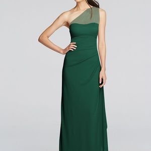 David's Bridal Bridesmaid Dress. Size 8. "Juniper"